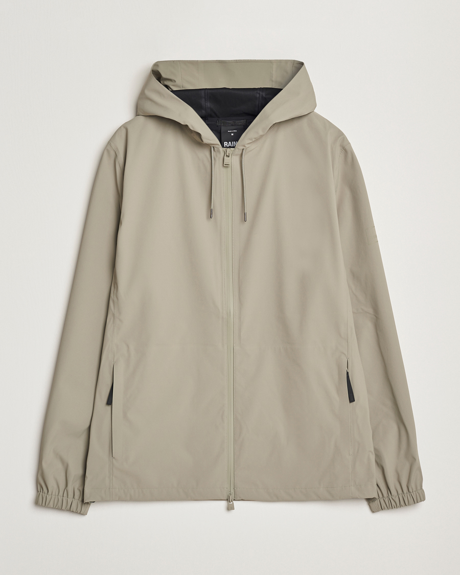 Uomini | Giacche | RAINS | Suva Hooded Waterproof Jacket Drift