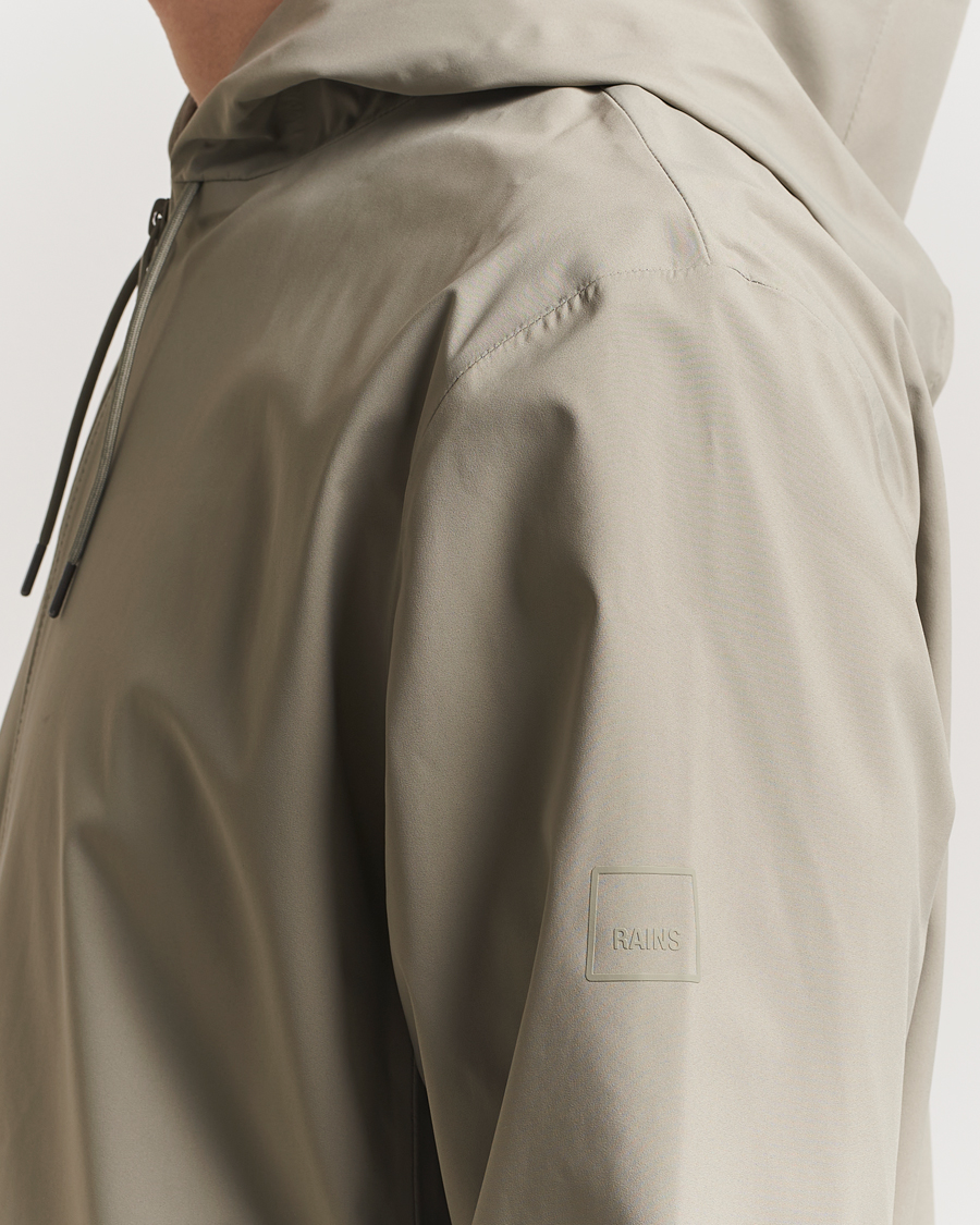 Uomini | Giacche | RAINS | Suva Hooded Waterproof Jacket Drift