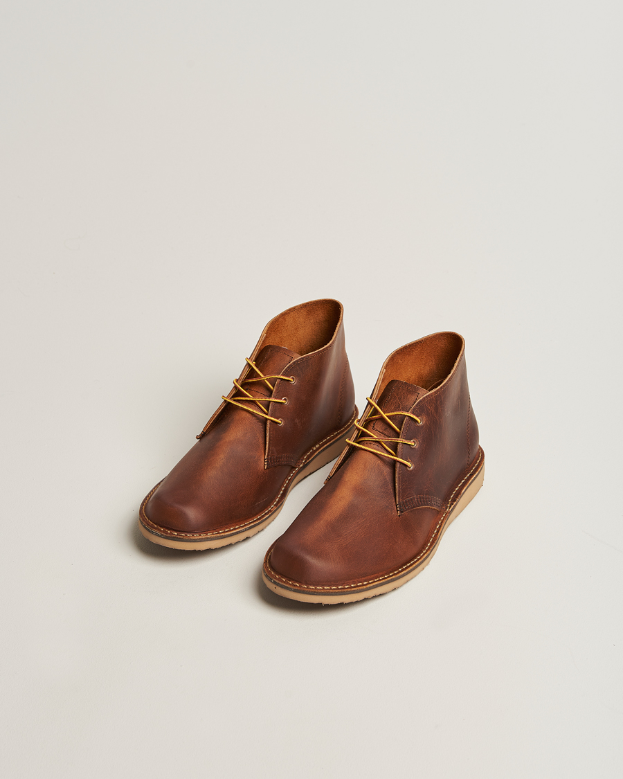 Uomini | Stivali | Red Wing Shoes | Weekender Chukka Copper Rough/Though Leather