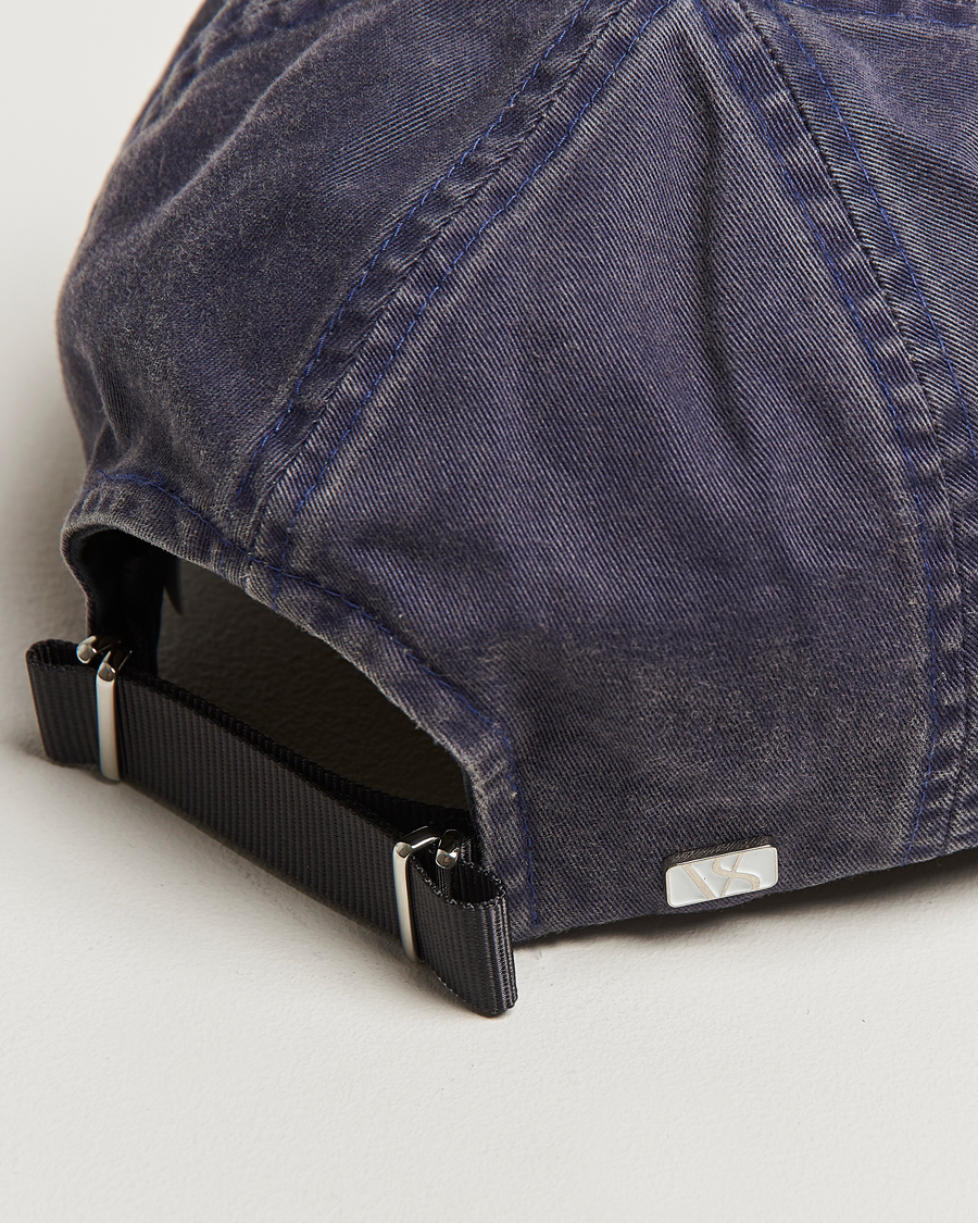 Uomini | Cappelli & Berretti | Varsity Headwear | Washed Cotton Baseball Cap Navy