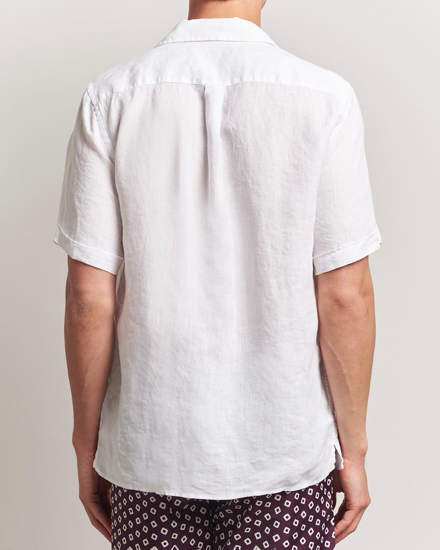 Uomini | Camicie | Vilebrequin | Charli Resort Short Sleeve Shirt Blanc