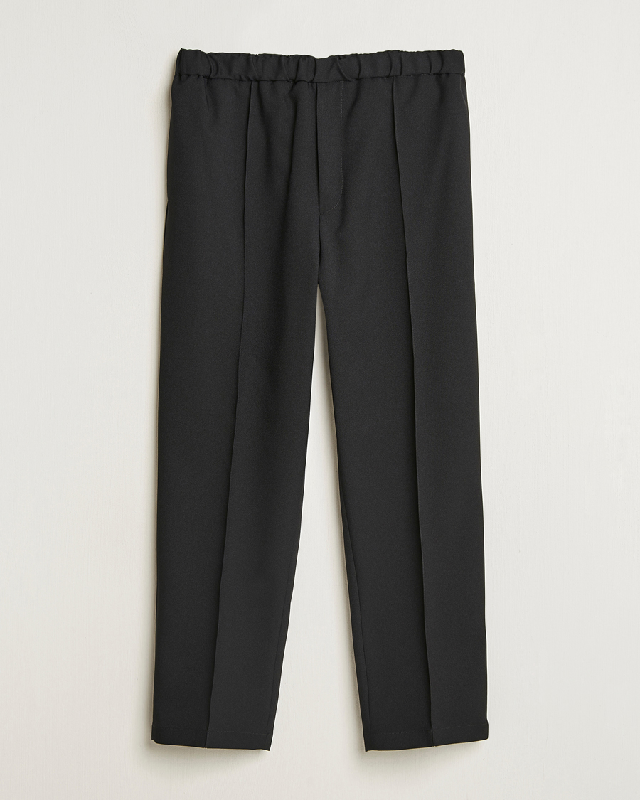 Uomini | Pantaloni | Jil Sander | Regular Fit Gabardine Trousers Black