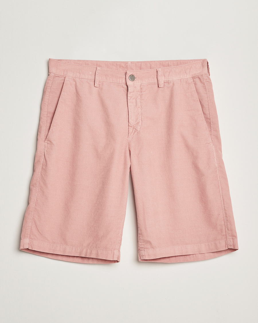 Uomini | Pantaloncini | Massimo Alba | Vela Baby Corduroy Shorts Pink