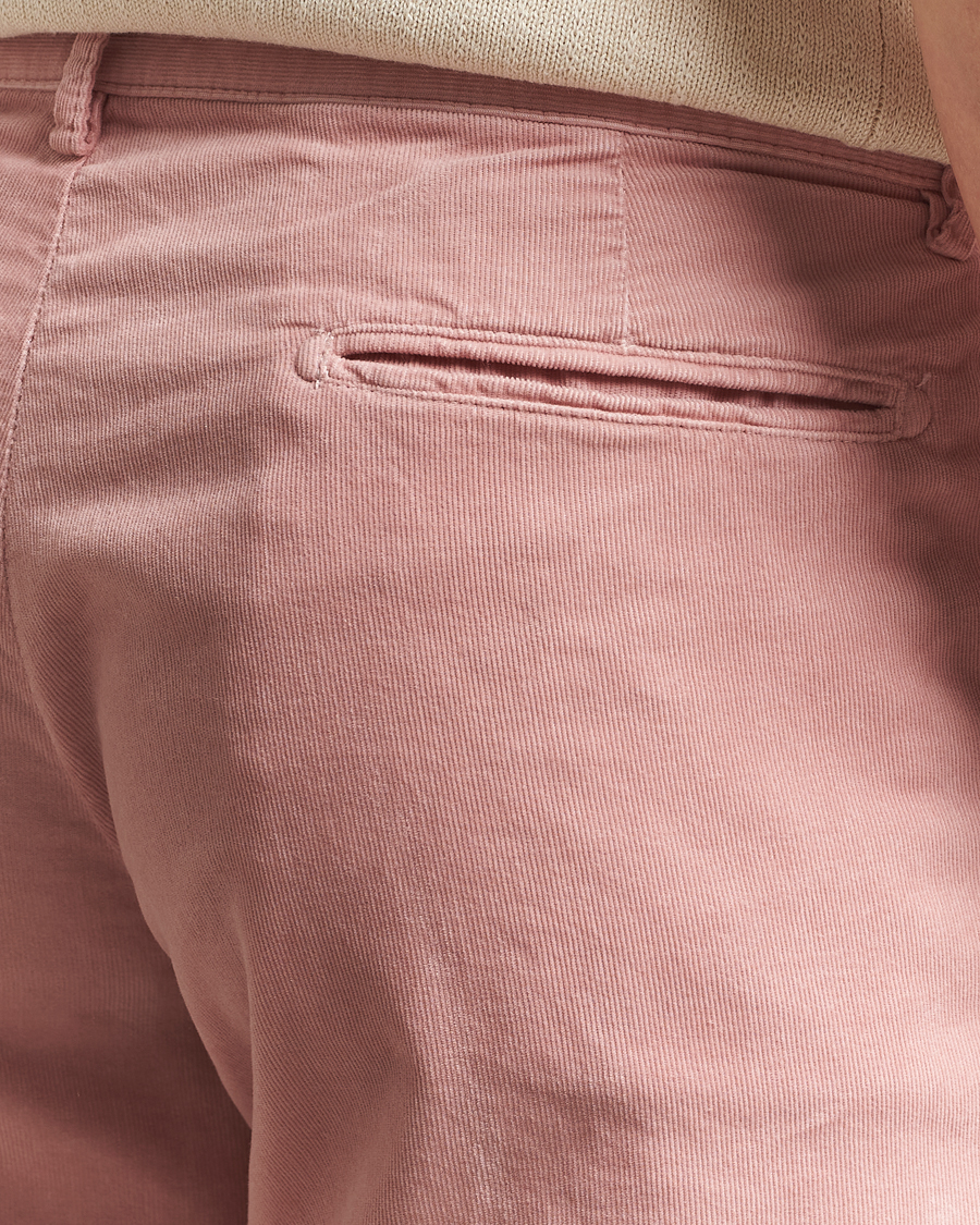 Uomini | Pantaloncini | Massimo Alba | Vela Baby Corduroy Shorts Pink