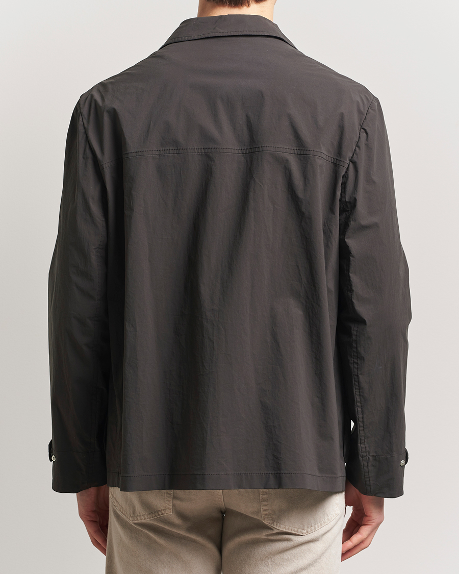 Uomini | Giacche | Brunello Cucinelli | Peach Cotton Field Jacket Dark Brown