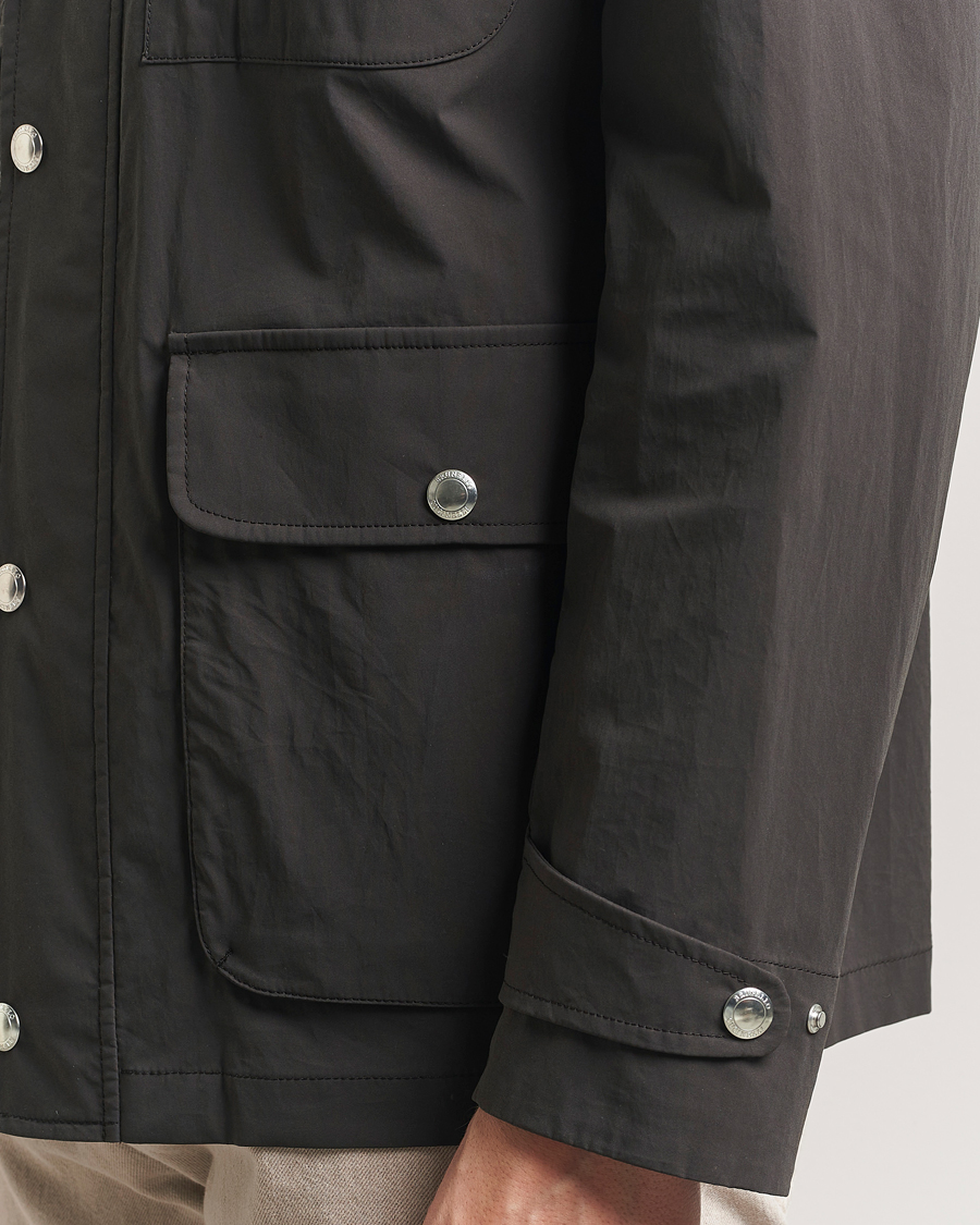 Uomini | Giacche | Brunello Cucinelli | Peach Cotton Field Jacket Dark Brown