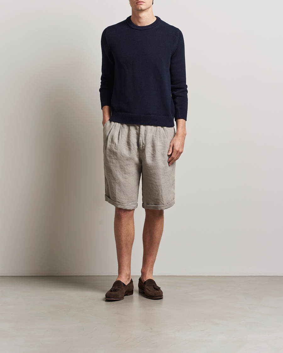 Uomini | Pantaloncini | Brunello Cucinelli | Drawstring Shorts Khaki