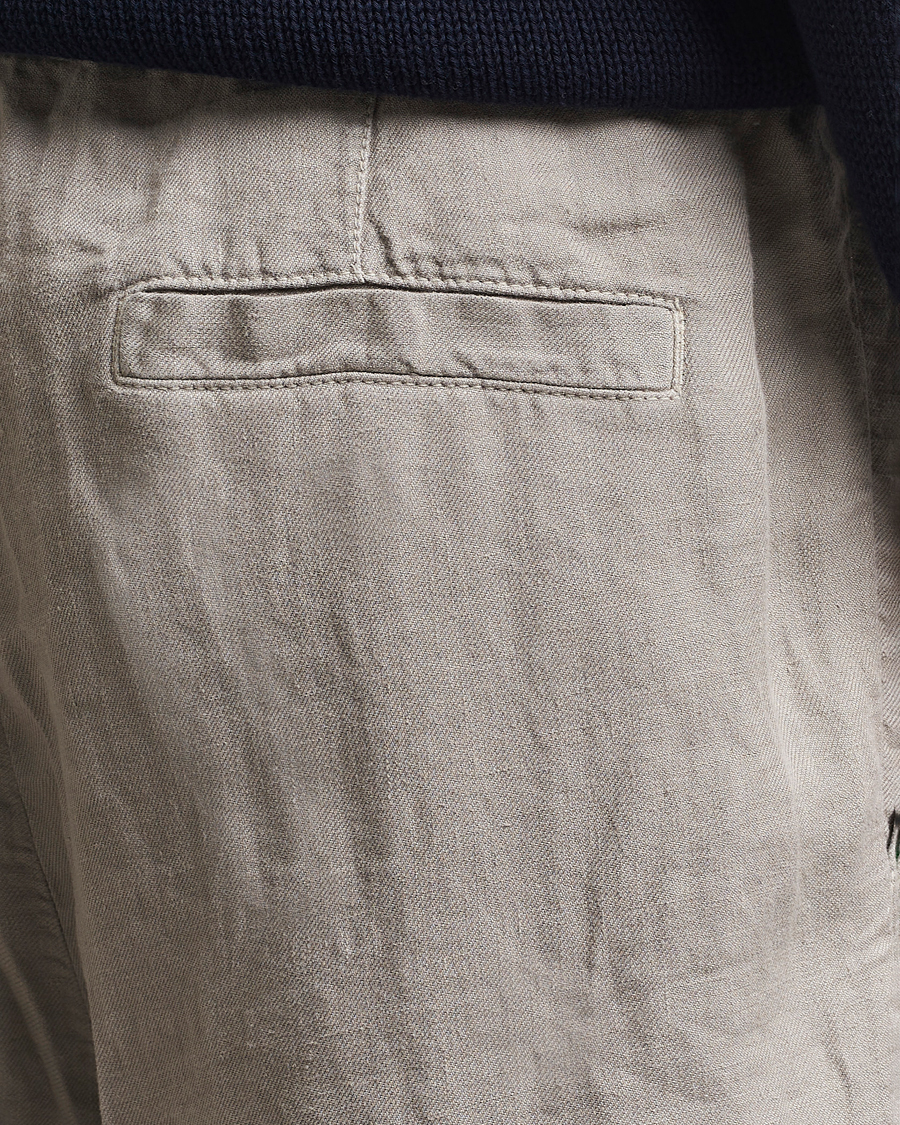 Uomini | Pantaloncini | Brunello Cucinelli | Drawstring Shorts Khaki