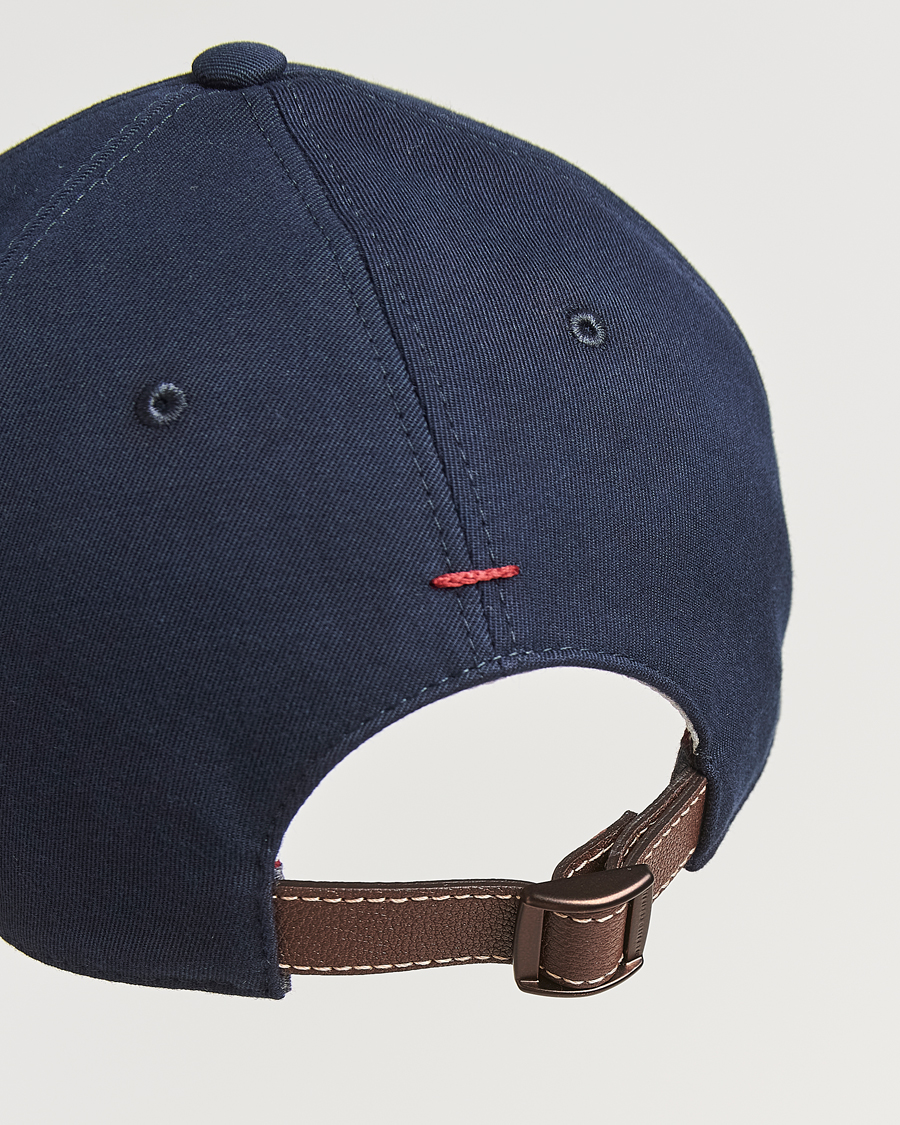 Uomini | Cappelli & Berretti | Brunello Cucinelli | Twill Cotton Baseball Cap Navy