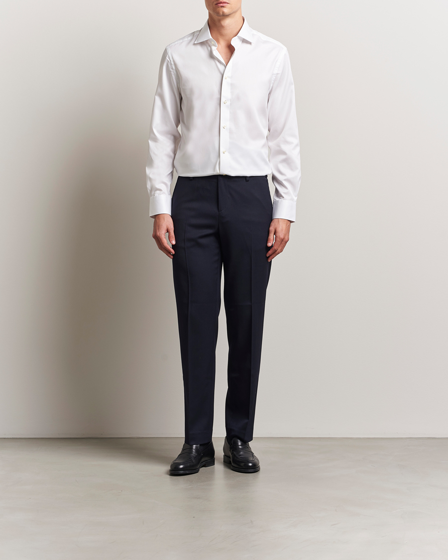 Uomini | Camicie | Charles Tyrwhitt | Egyptian Cotton Twill Shirt White
