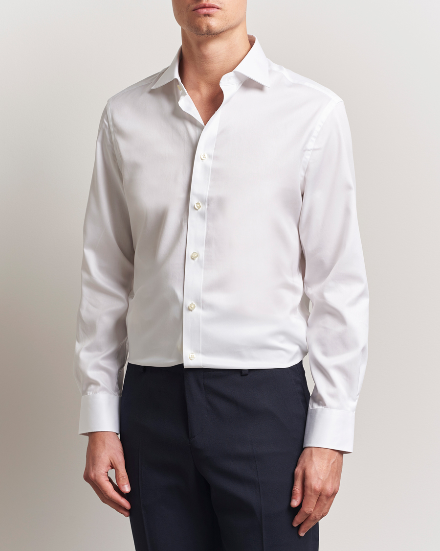Uomini | Camicie | Charles Tyrwhitt | Egyptian Cotton Twill Shirt White