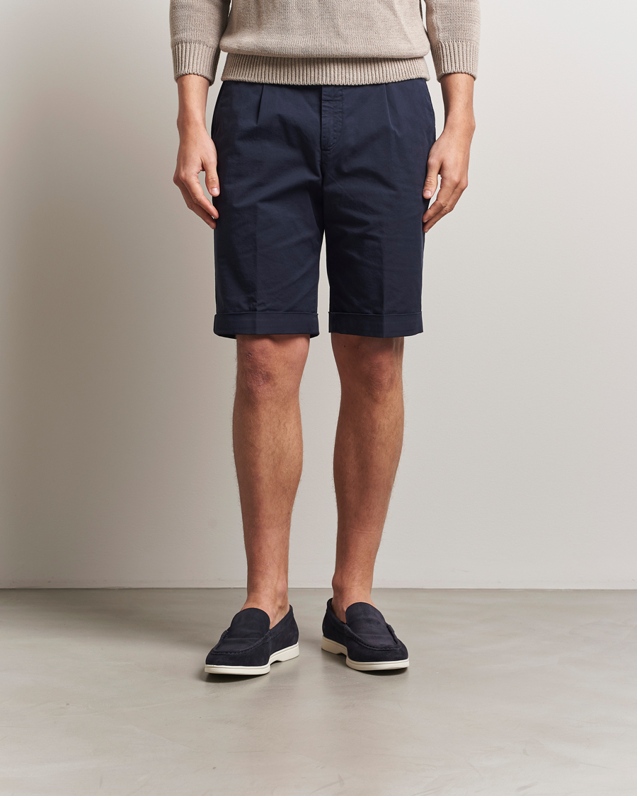 Uomini | Mocassini | Charles Tyrwhitt | Suede Slip On Loafers Navy