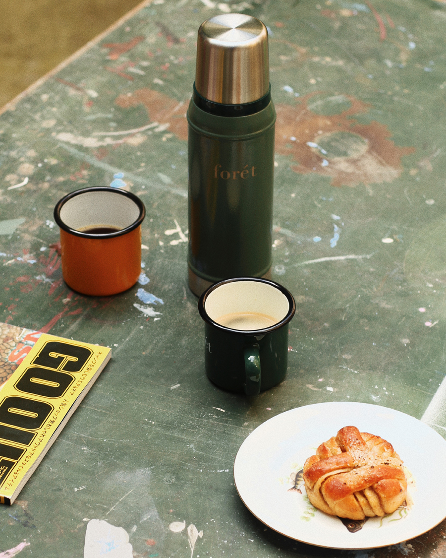 Uomini | Outdoor living | Forét | x Stanley Bottle 0,75L Army