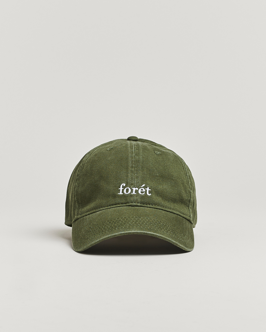 Uomini | Cappelli & Berretti | Forét | Hawk Washed Cap Army