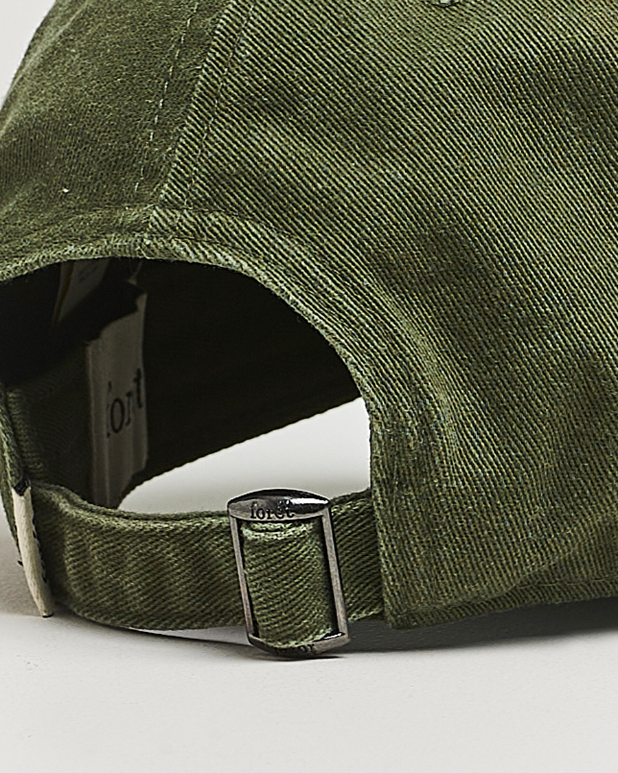 Uomini | Cappelli & Berretti | Forét | Hawk Washed Cap Army