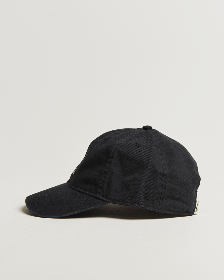 Uomini | Cappelli & Berretti | Forét | Hawk Washed Cap Black