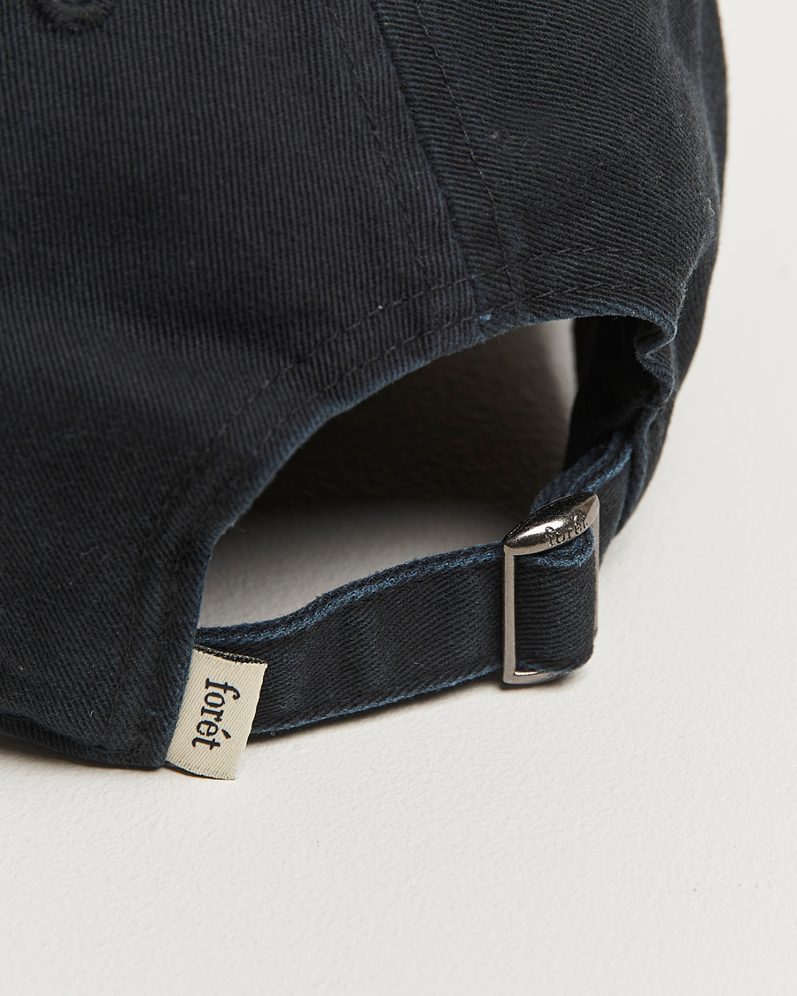 Uomini | Cappelli & Berretti | Forét | Hawk Washed Cap Black