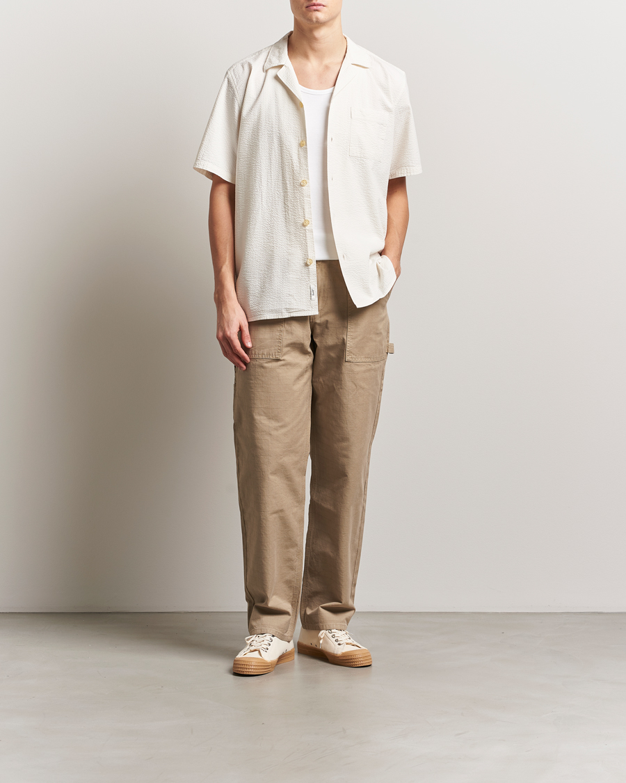 Uomini | Pantaloni | Forét | Sienna Workwear Pants Khaki
