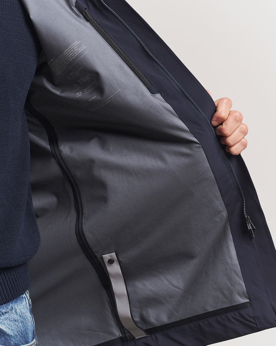 Uomini | Giacche | Scandinavian Edition | Key II Waterproof Coat Midnight Blue