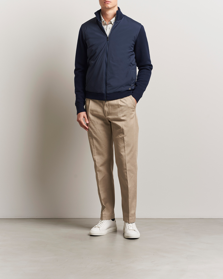 Uomini | Giacche | Scandinavian Edition | Leeway Hybrid Jacket Navy Blue