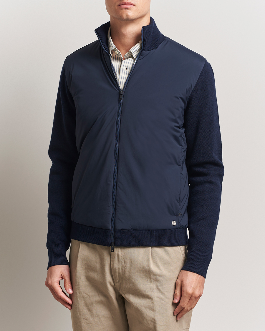 Uomini | Giacche | Scandinavian Edition | Leeway Hybrid Jacket Navy Blue