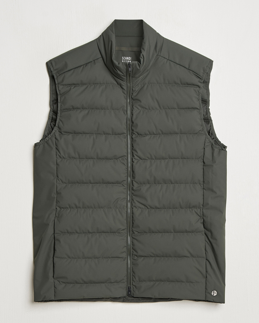 Uomini | Giacche | Scandinavian Edition | Ratio II Lightweight Padded Vest Dark Olive