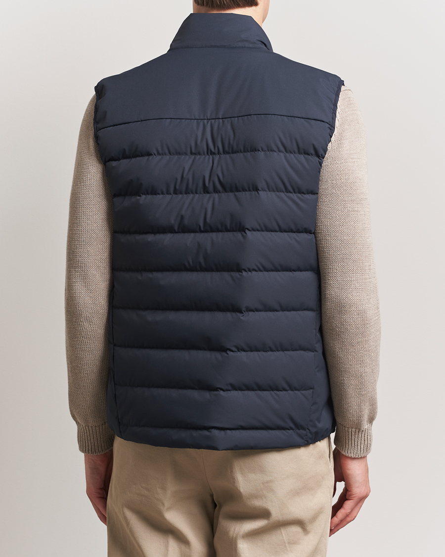 Uomini | Gilet | Scandinavian Edition | Ratio II Down Padded Vest Midnight Blue