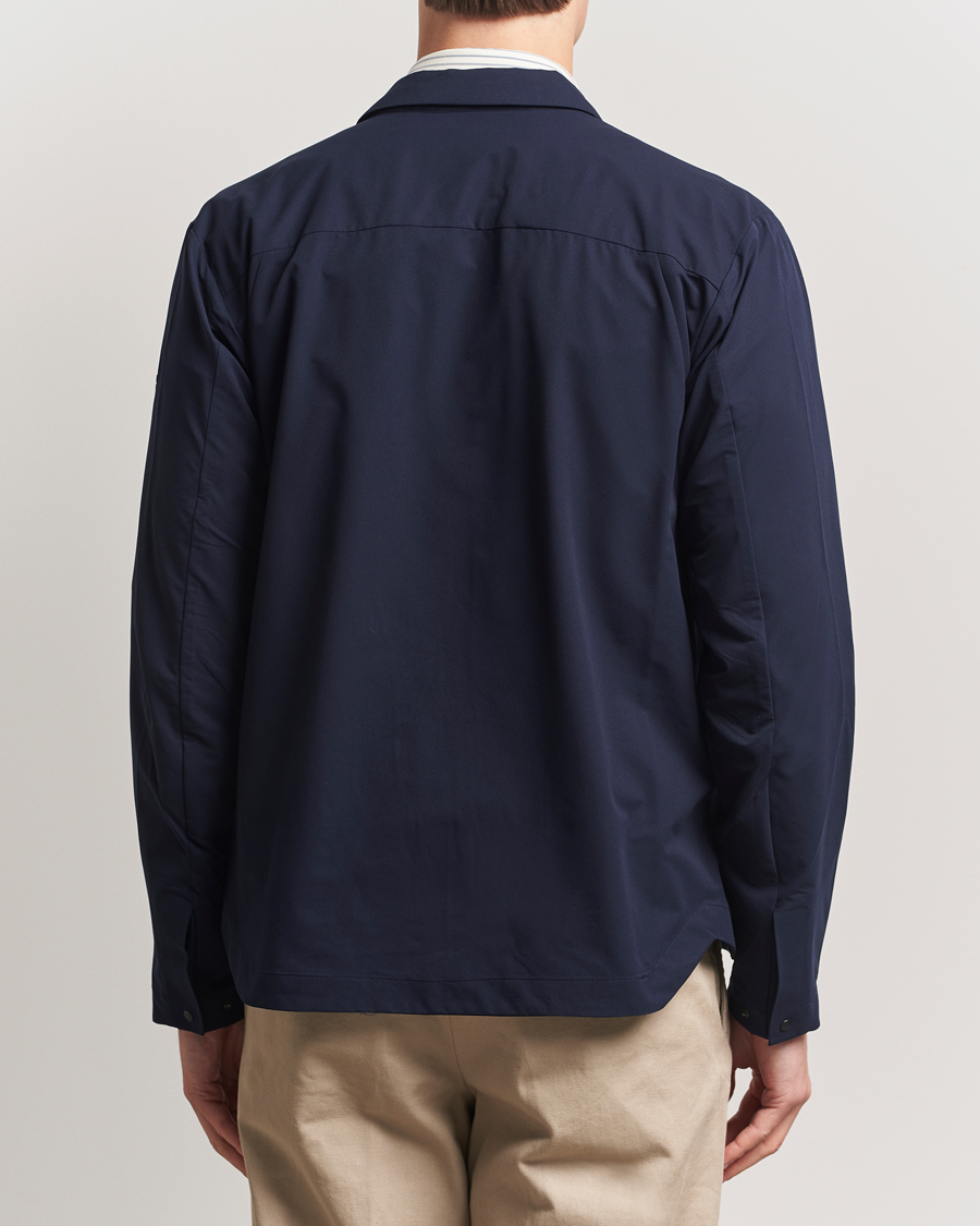Uomini | Giacche | Scandinavian Edition | Merge II Stretch Shirt Jacket Navy Blue