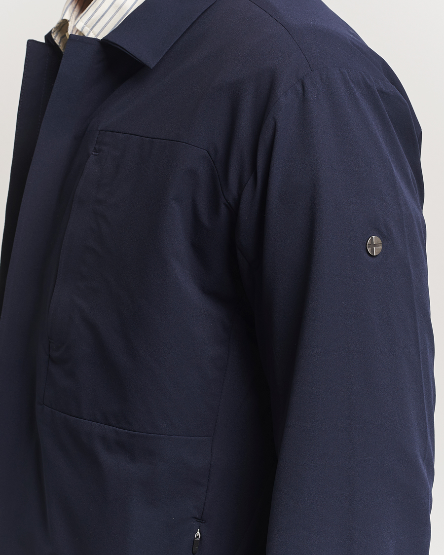 Uomini | Giacche | Scandinavian Edition | Merge II Stretch Shirt Jacket Navy Blue