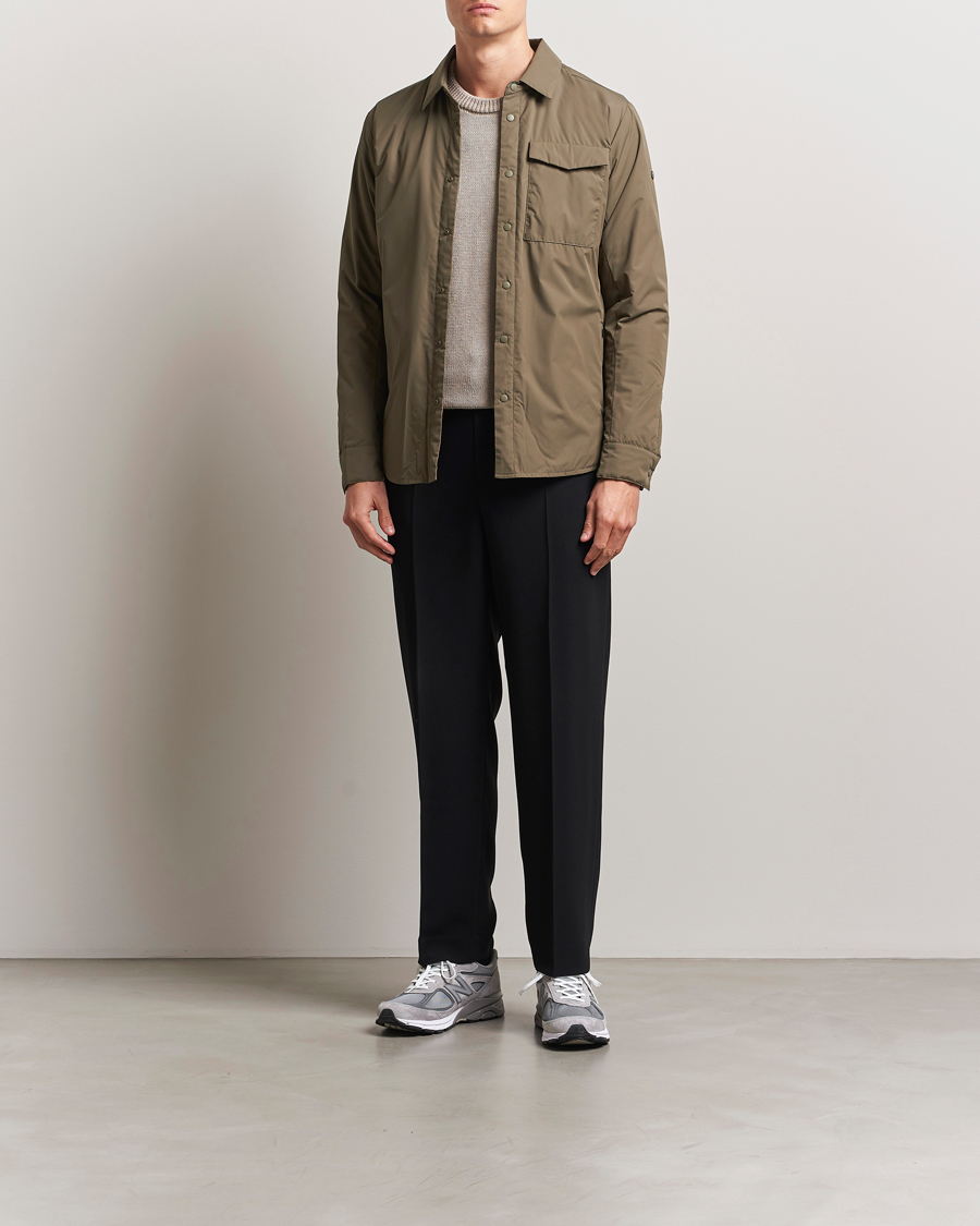 Uomini | Giacche | Scandinavian Edition | Trip Water-Resistant Shirt Jacket Major Brown