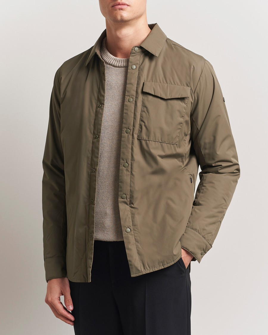 Uomini | Giacche | Scandinavian Edition | Trip Water-Resistant Shirt Jacket Major Brown