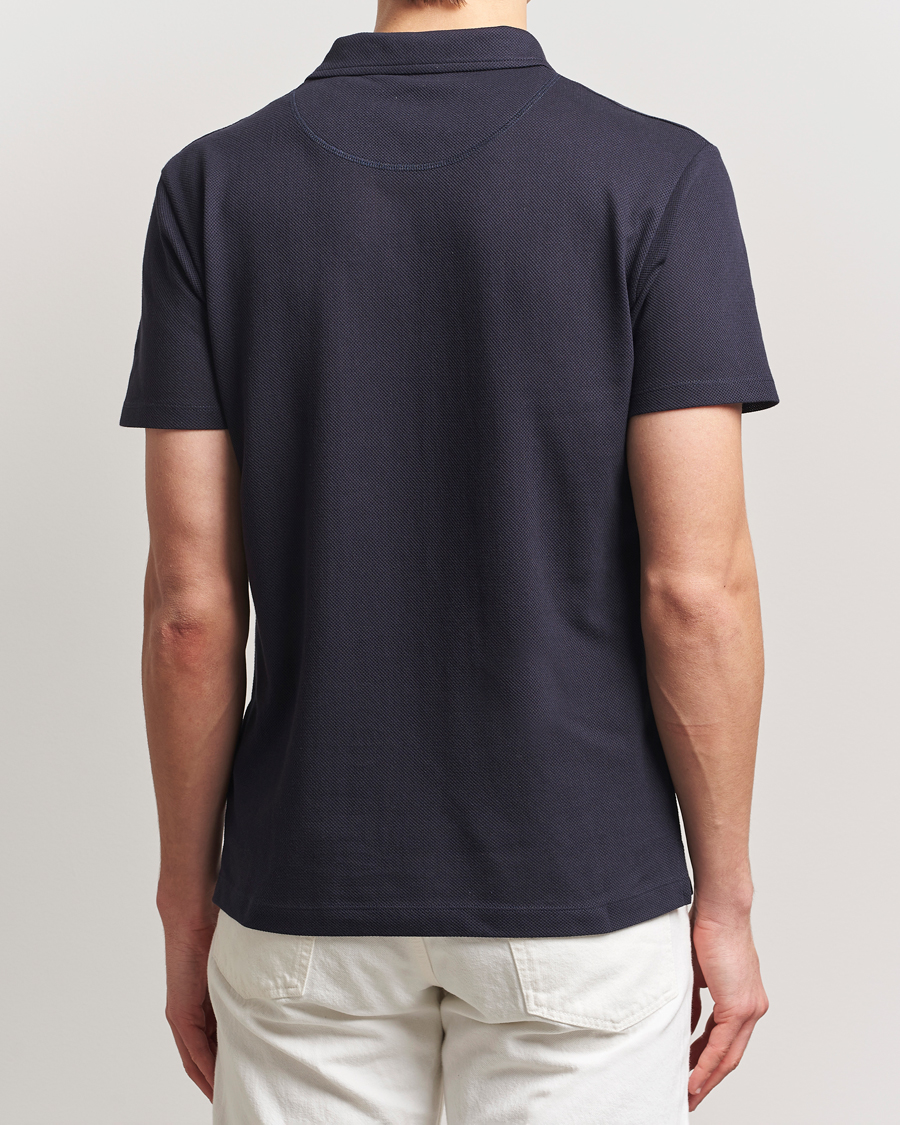 Uomini | Polo | Sunspel | Riviera Polo Shirt Midnight Navy