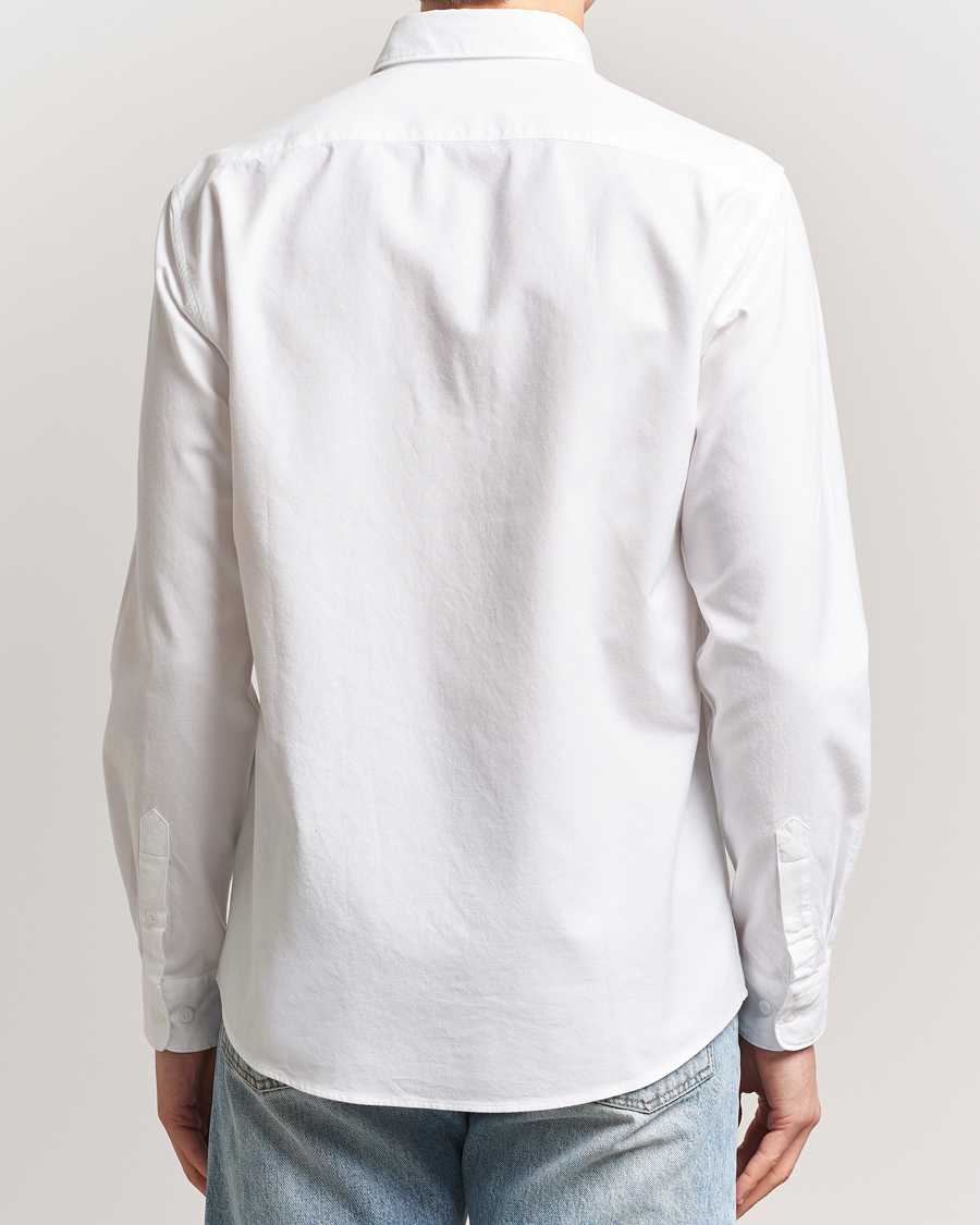 Uomini | Camicie | Sunspel | Oxford Button Down Shirt White