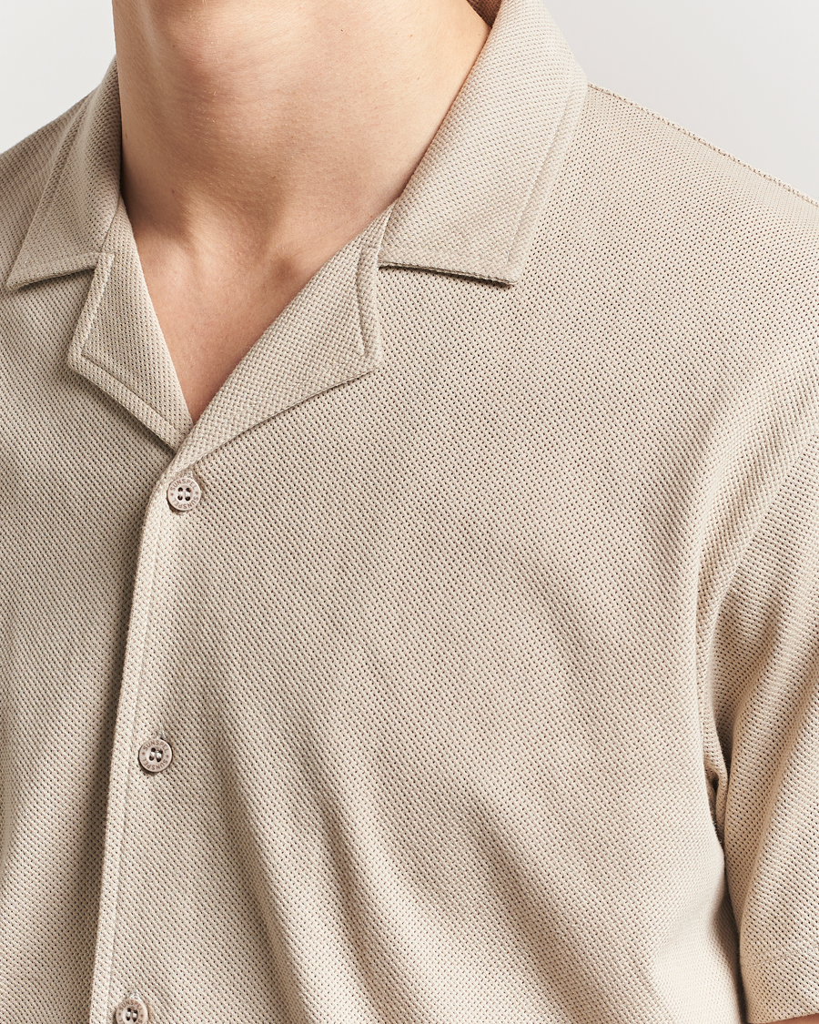 Uomini | Camicie | Sunspel | Riviera Resort Shirt Ash Grey