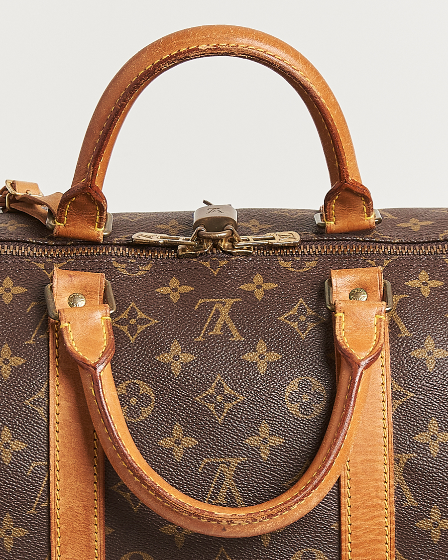 Uomini | Louis Vuitton Pre-Owned Keepall Bandoulière 55 Monogram  | Louis Vuitton Pre-Owned | Keepall Bandoulière 55 Monogram 