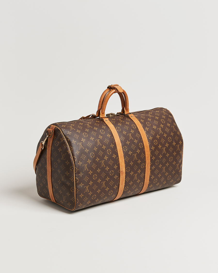 Uomini | Louis Vuitton Pre-Owned Keepall Bandoulière 55 Monogram  | Louis Vuitton Pre-Owned | Keepall Bandoulière 55 Monogram 