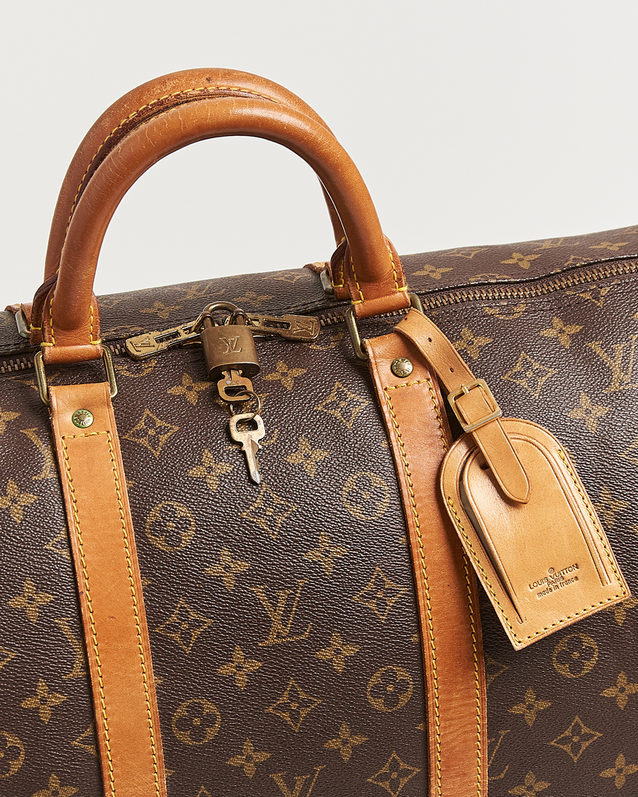 Uomini | Louis Vuitton Pre-Owned Keepall Bandoulière 55 Monogram  | Louis Vuitton Pre-Owned | Keepall Bandoulière 55 Monogram 
