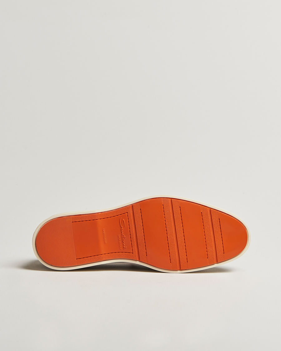 Uomini | Mocassini | Santoni | Detroit Loafer Brown Suede