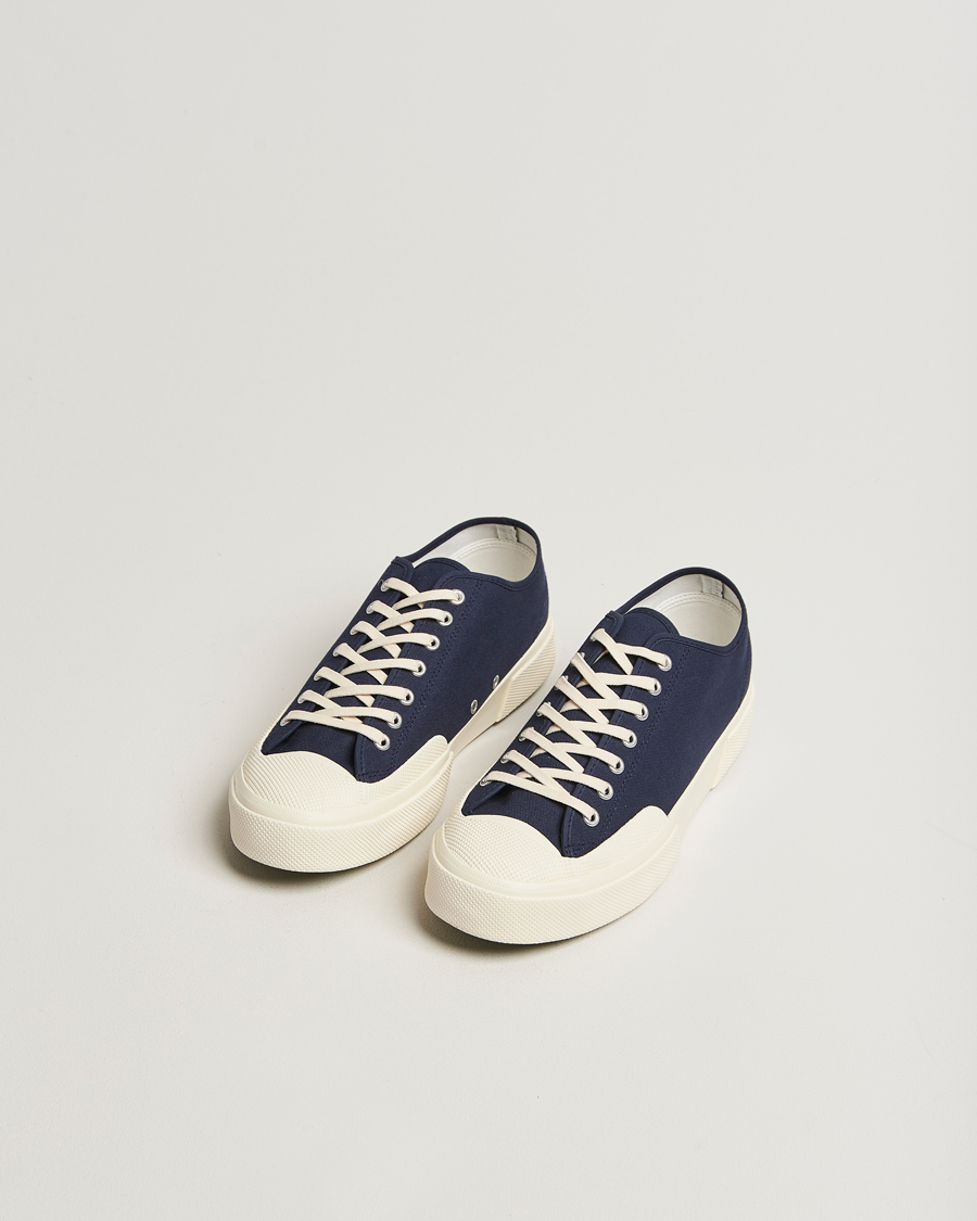 Uomini | Sneakers | Superga | 2432 Works Low Cut Canvas Navy