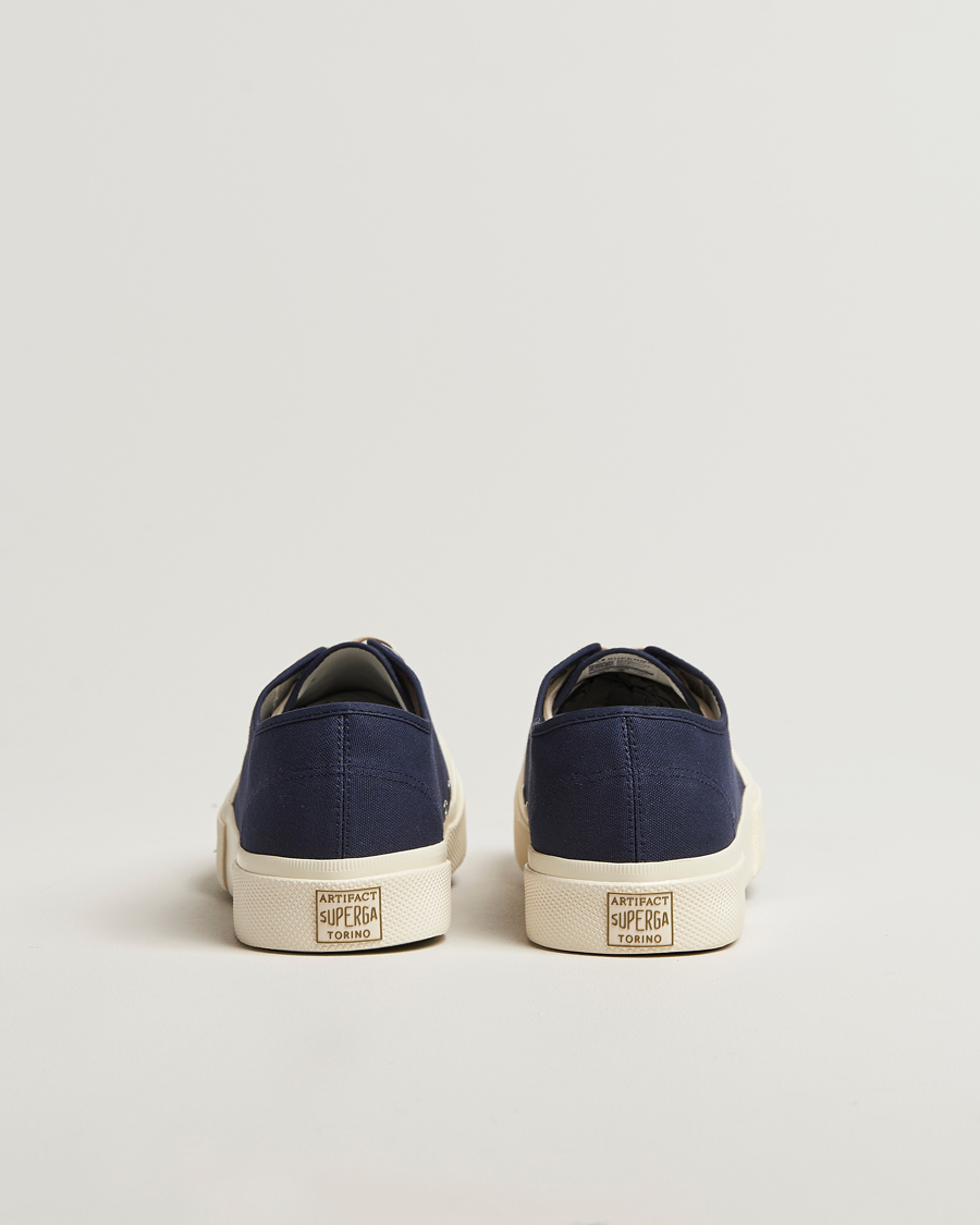 Uomini | Sneakers | Superga | 2432 Works Low Cut Canvas Navy