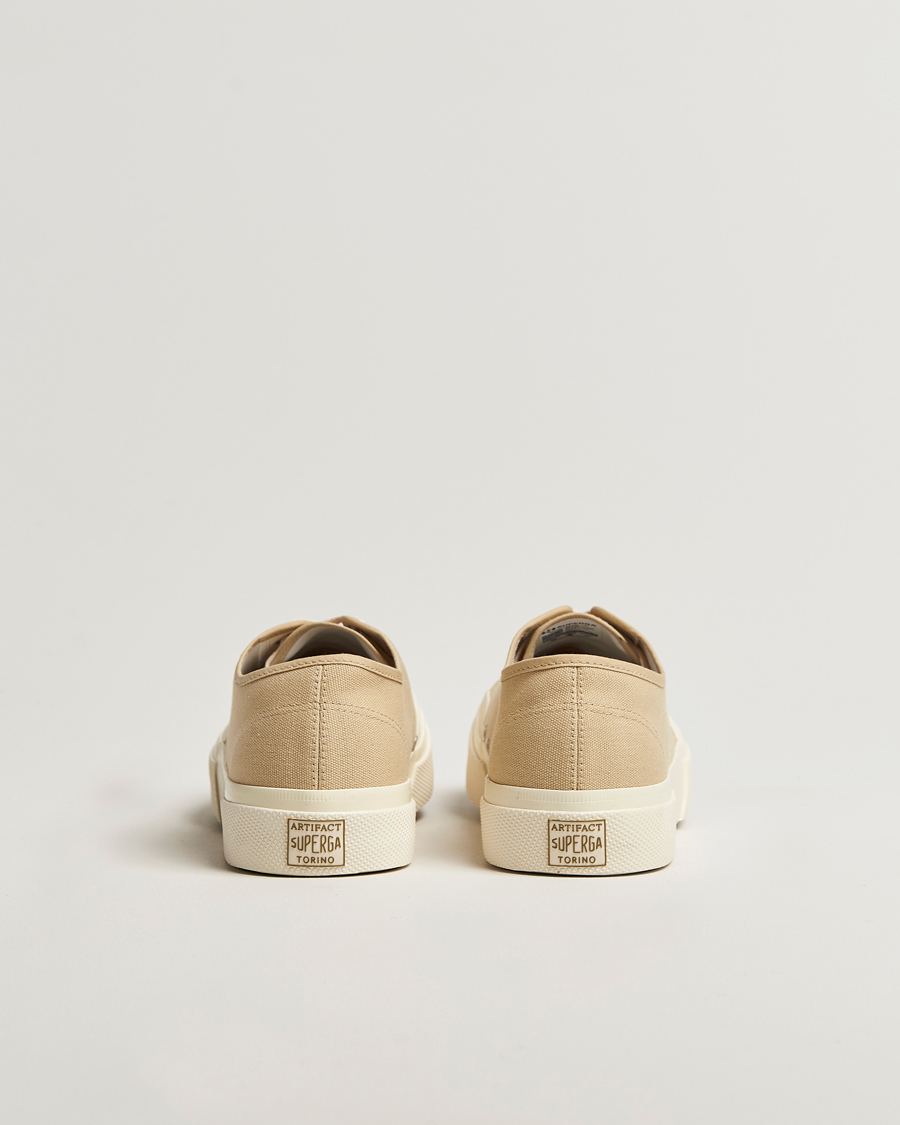 Uomini | Superga 2432 Works Low Cut Canvas Beige | Superga | 2432 Works Low Cut Canvas Beige