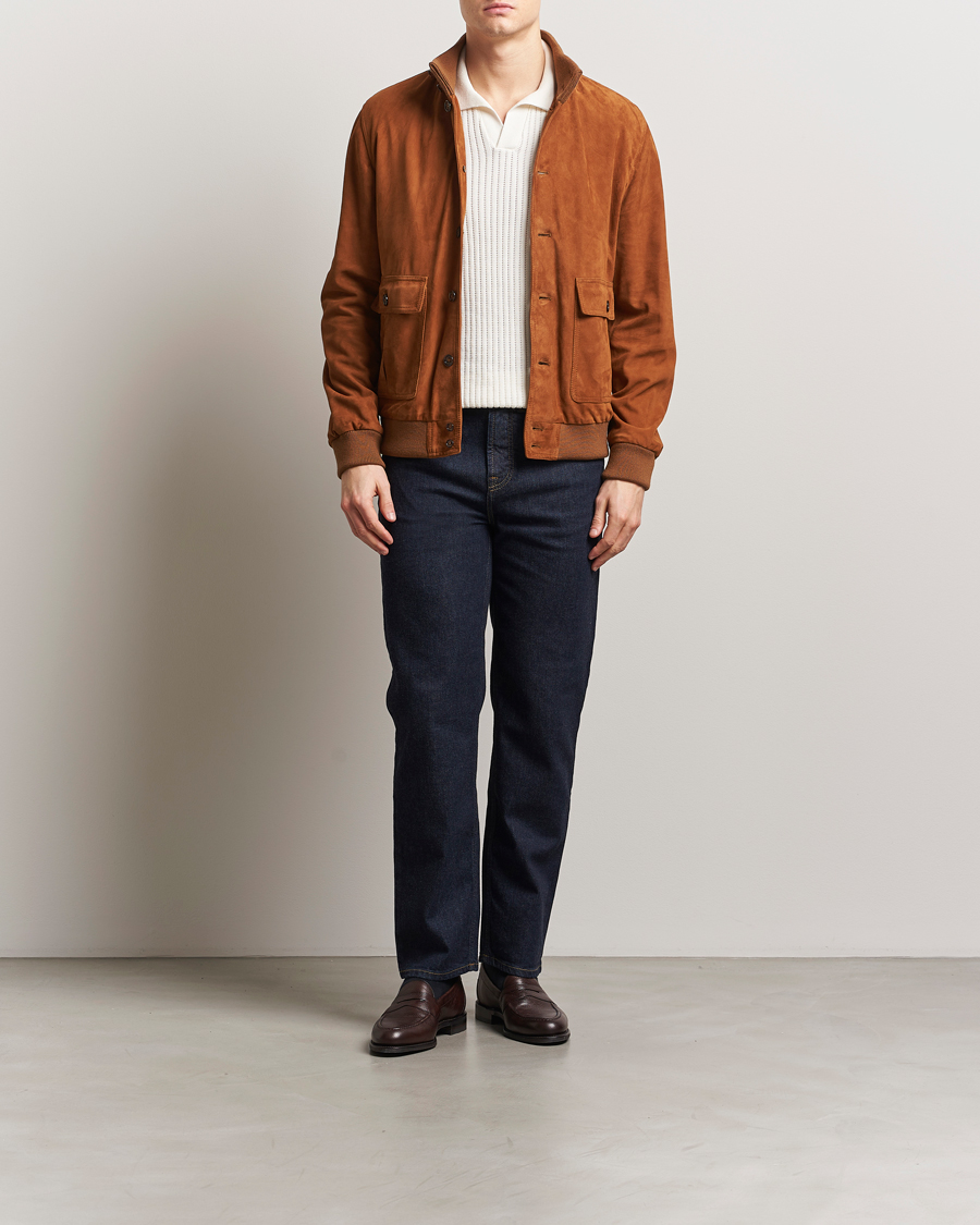 Uomini | Giacche | Valstar | Valstarino Suede Jacket Sandal