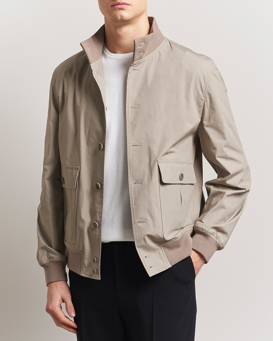Uomini | Giacche | Valstar | Valstarino Lightweight Cotton Jacket Desert