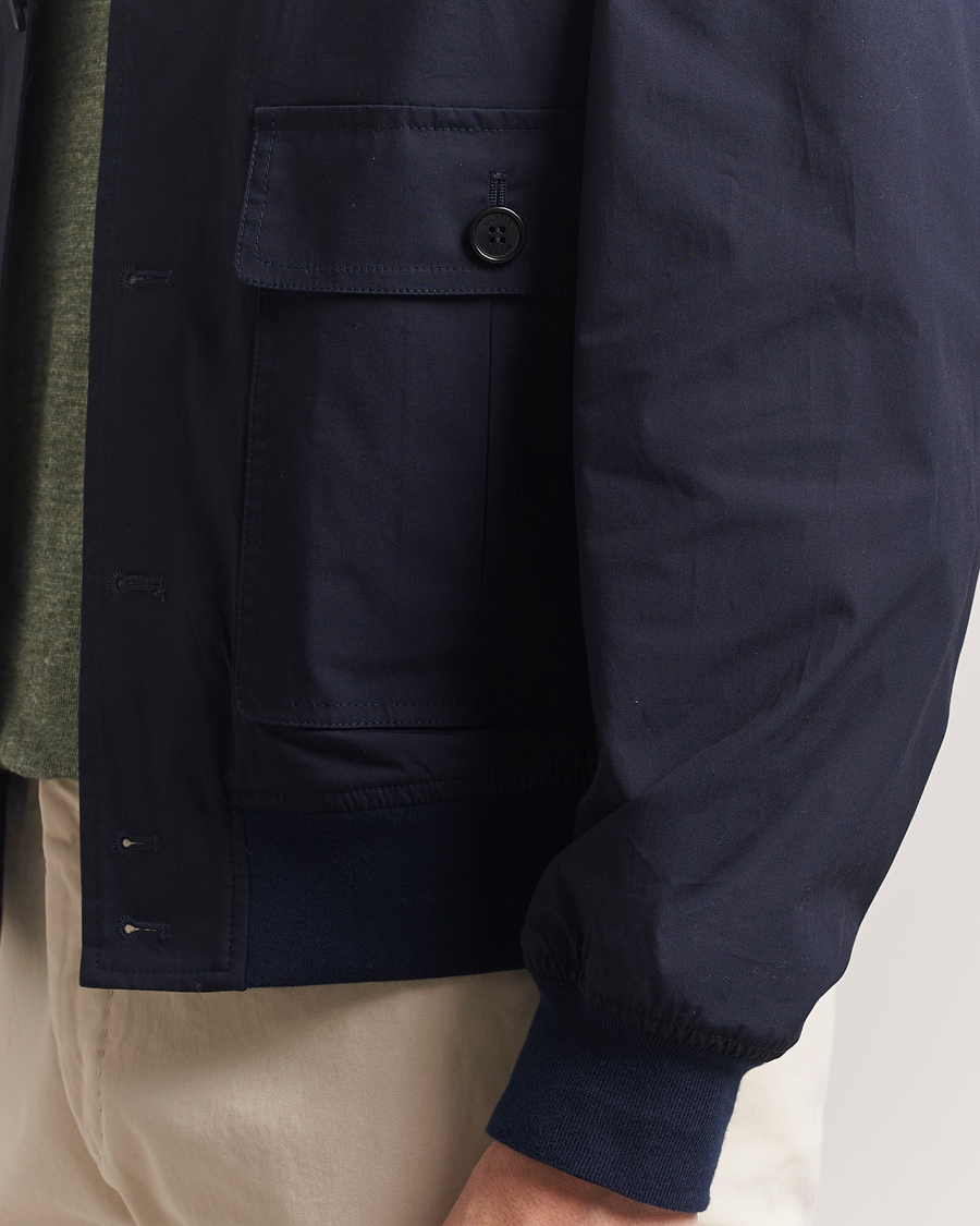 Uomini | Giacche | Valstar | Valstarino Lightweight Cotton Jacket Navy