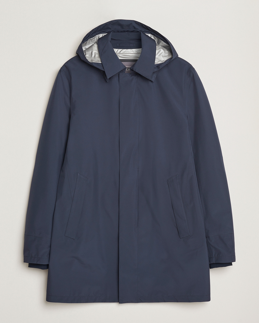 Uomini | Giacche | Herno | Gore-Tex Coat Navy
