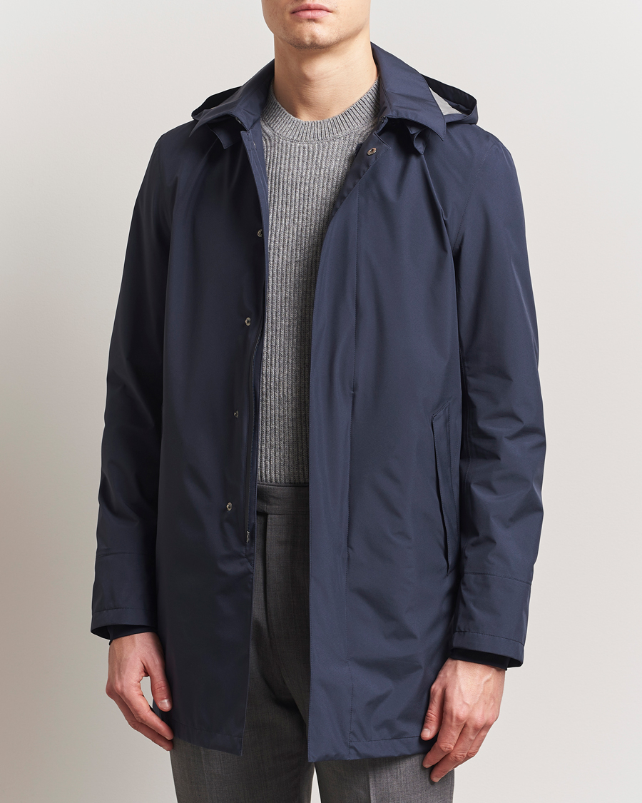Uomini | Giacche | Herno | Gore-Tex Coat Navy