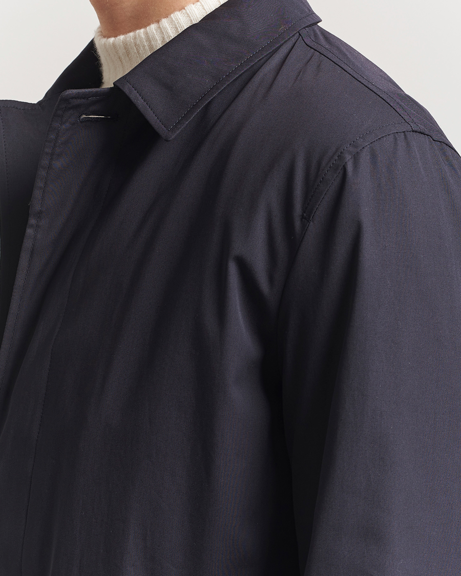 Uomini | Giacche | Herno | Cotton Car Coat Navy