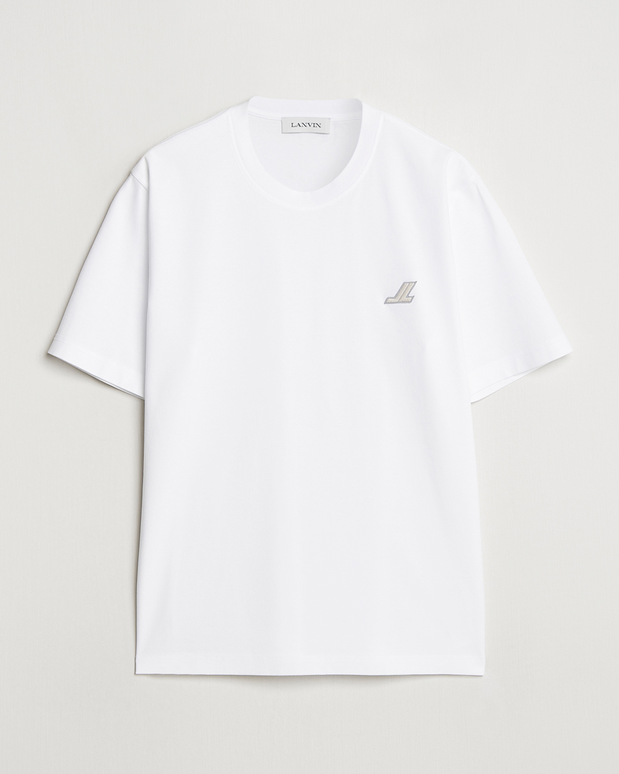 Uomini | T-shirt | Lanvin | Logo T-Shirt White