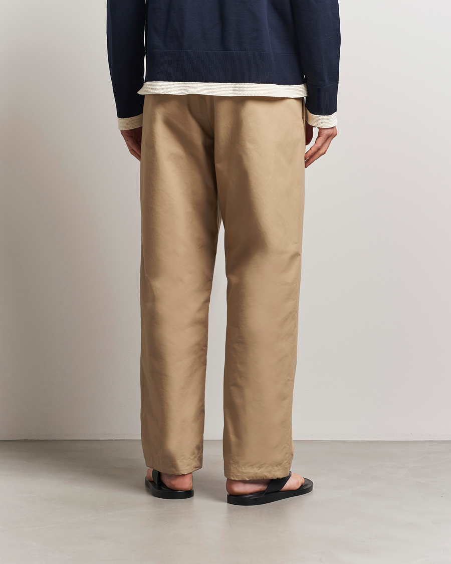 Uomini | Pantaloni | Jil Sander | Organic Cotton Trousers Khaki