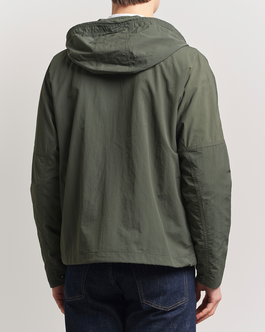 Uomini | Giacche | Fred Perry | Cropped Hooded Fishing Parka Field Green